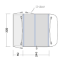 Outwell Newburg 240 Air Awning