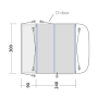 Outwell Newburg 240 Air Tall Awning 