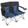 Kampa Lofa Double Camping Folding Chair in Midnight