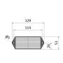 Maypole Radex Clear Rectangle Reflector
