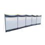 Maypole Steel poled windbreak 5 panel