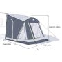 Maypole Poled Porch Awning for Caravans and Motorhomes