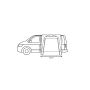 Cayman Outhouse Handi Van Awning 180cm - 210cm