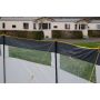 Maypole 3 Panel Steel Poled Windbreak