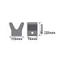 Bow Snubber Block - Black