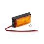 TrailerTek LED Side Marker Light 12/24V, Amber Lens, 74 x 38 x 30mm