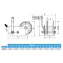 TT 561 Heavy Duty Hand Winch With Hand Brake